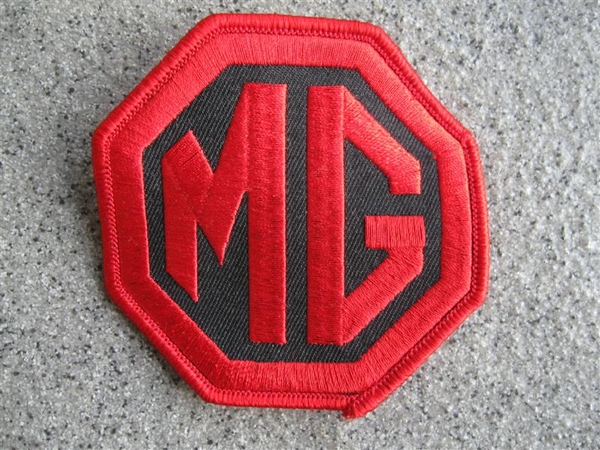 MG Badge  (Rood/Zwart)