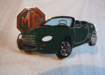 MGF Pin Groen 